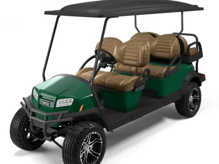 Onward Car Club Car *GAS POWERED* w/ PREMIUM BLUETOOTH SPEAKERS - Gator Green