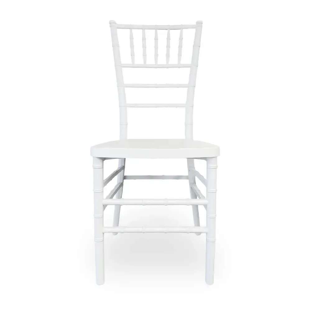 Chair | White Resin Chiavari rental