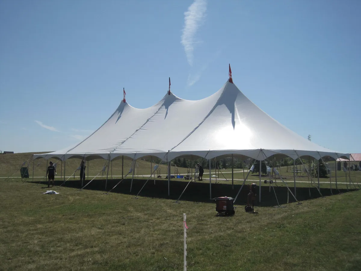 Pole Tent | 40'x80' rental