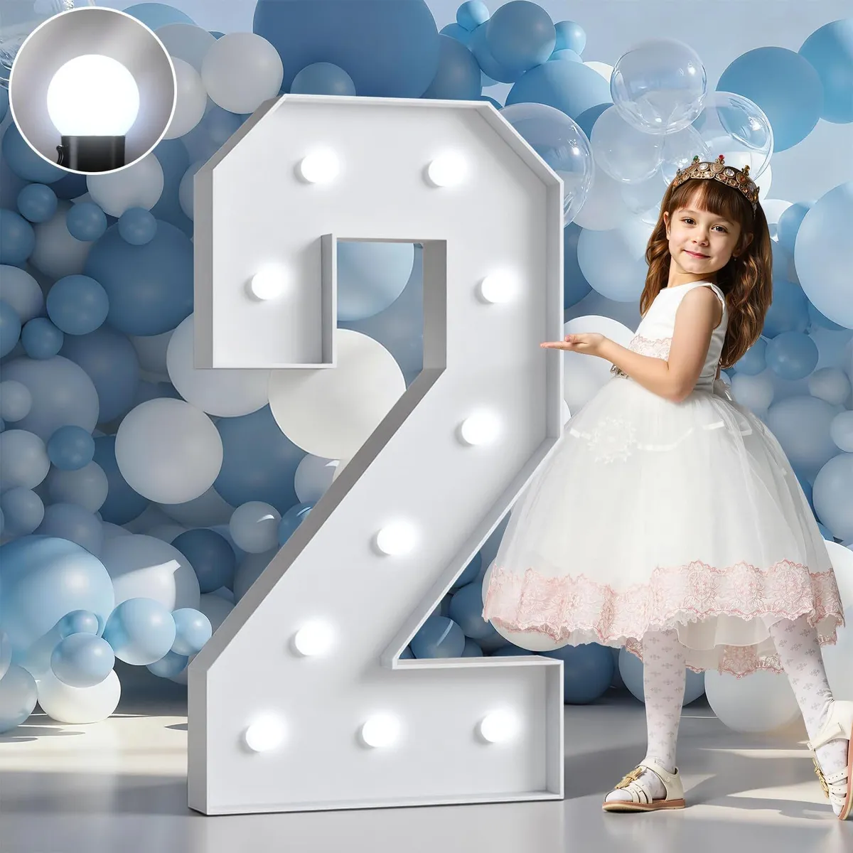 Graduation party rentals with light up marquee numbers DFW