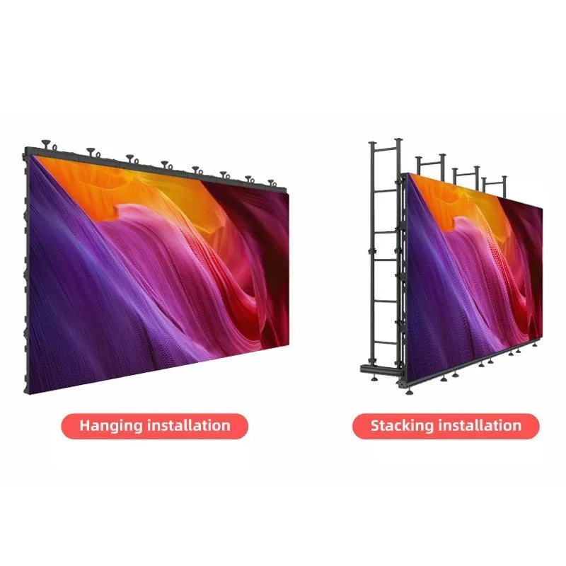 LED video wall rental Dallas corporate event stage