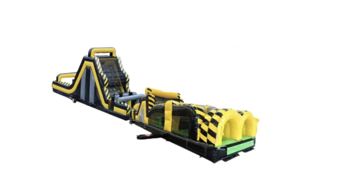 80' Venom Rock Wall Elite Obstacle (2-Piece) | Party Starters | Bounce ...
