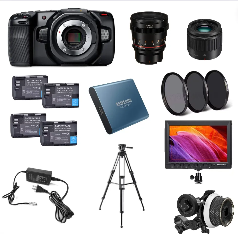 Paquete Cine Black Magic