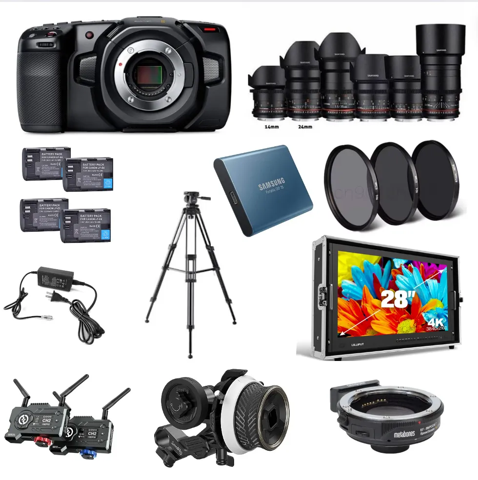Paquete Cinepro Black Magic
