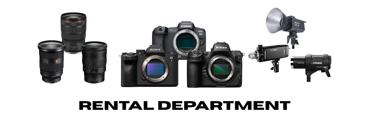 Competitive Cameras Rental Department