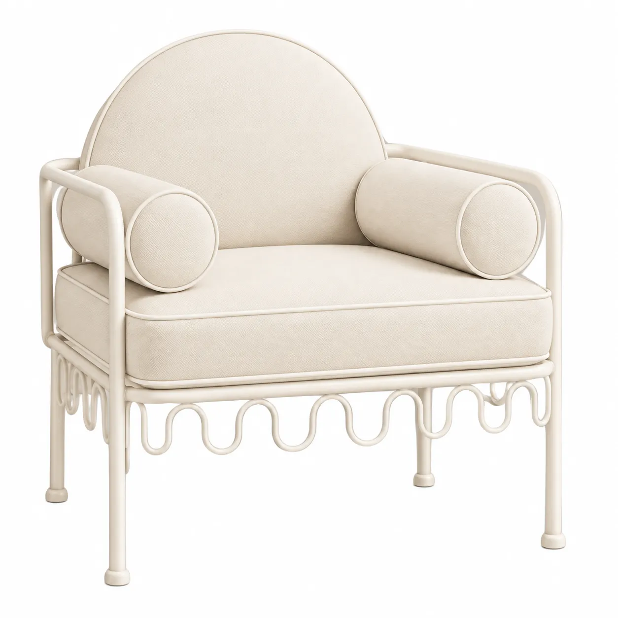 Cannes Chair Cream (Cream Frame)