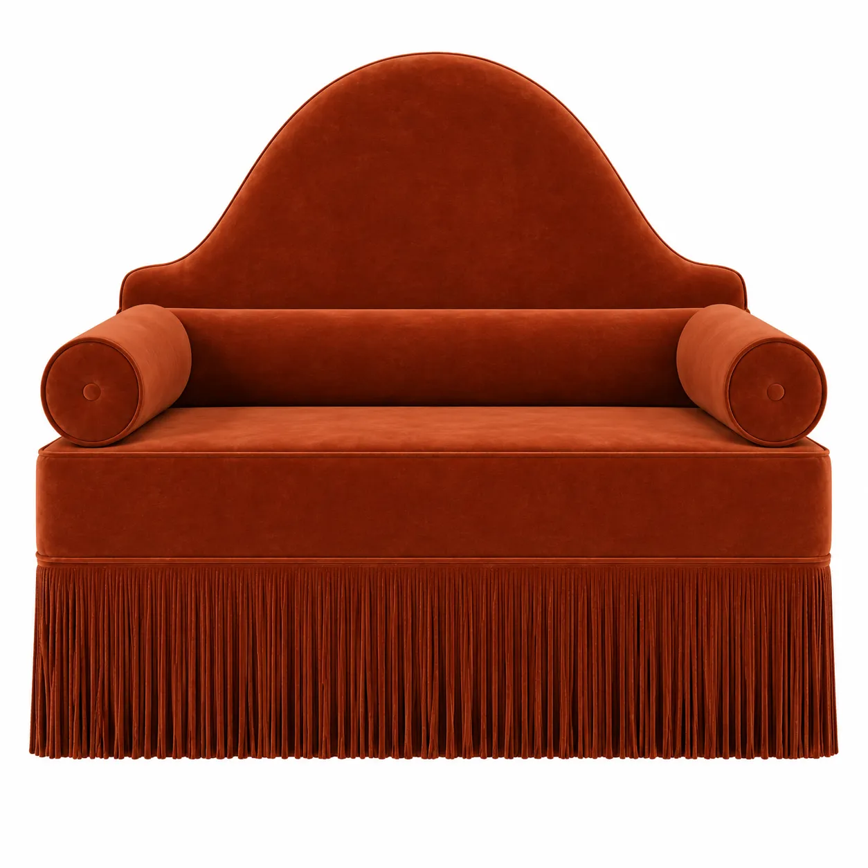 Francois Arm Chair Rust