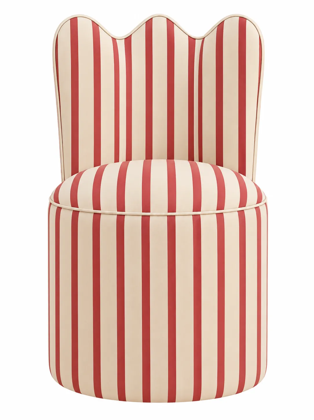 Marseille Chair with Red Stripes 