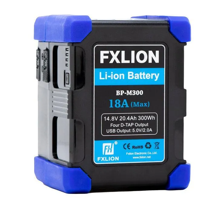 Battery V-Mount FXLION BP-M300 Shockproof 300Wh