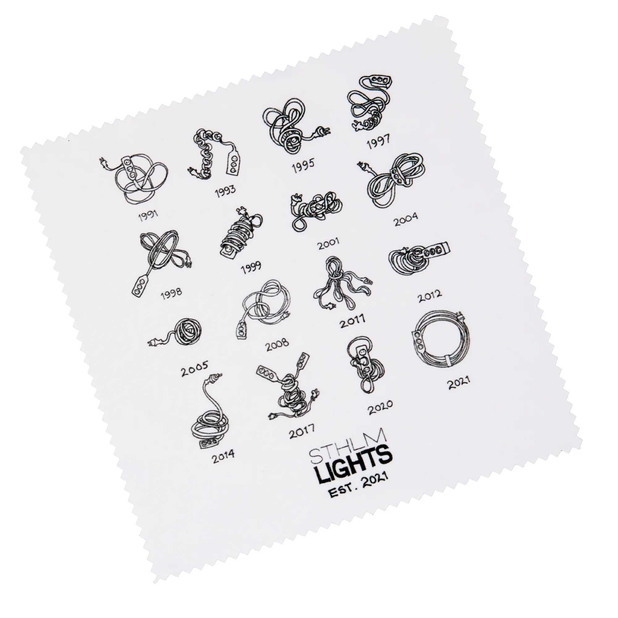 Merch: STHLM Lights - Lens Cloth - Merch 2024 Edition