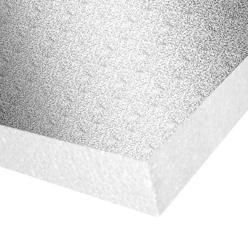 4x4' White/Silver Polyboard