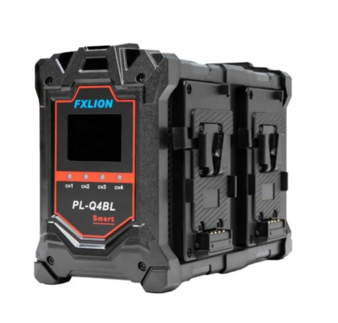 Charger V-Mount FXLION PL-Q4BL 4-Ch