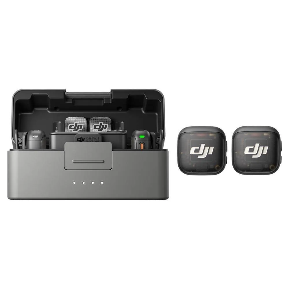 DJI Mic 3 (2 TX + 1 RX + Charging Case)
