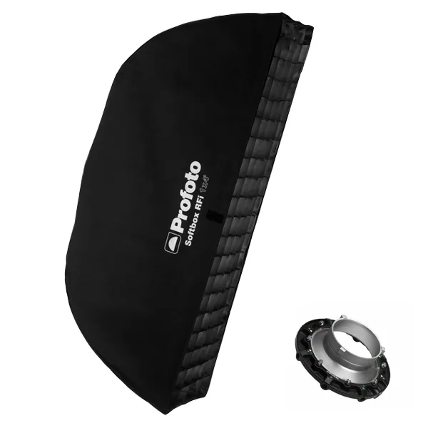 Profoto RFi 1x4' Strip Softbox + Bowens Speedring + Grid