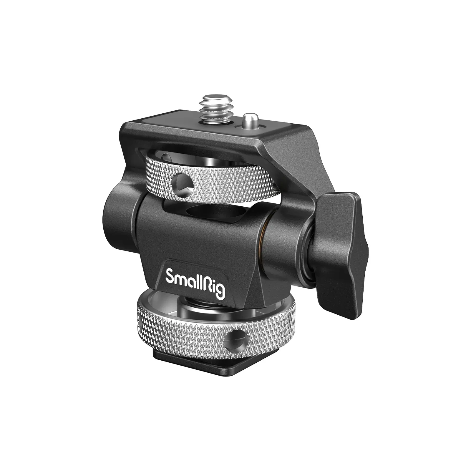 SmallRig 2905B Swivel and Tilt Adjustable Monitor Support with Cold Shoe