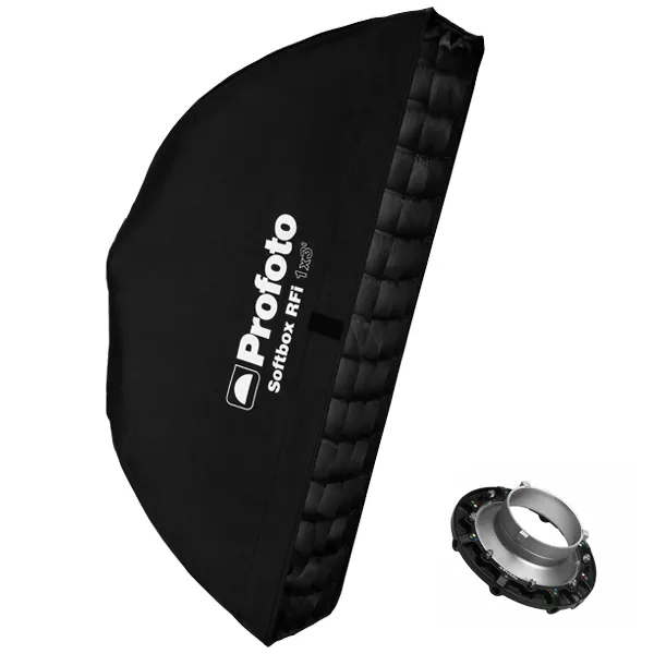 Profoto RFi 1x3' Strip Softbox + Bowens Speedring + Grid