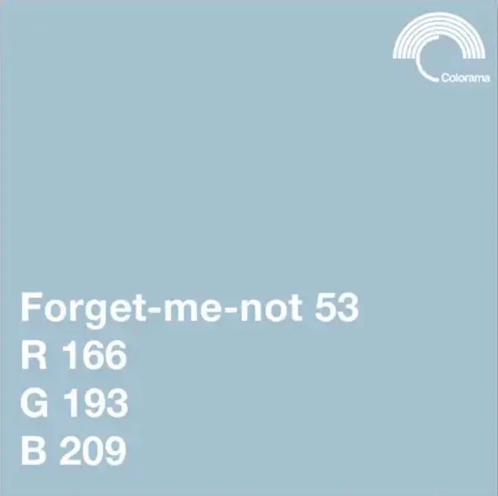 Colorama #153 Forget-Me-Not 2.72x11m