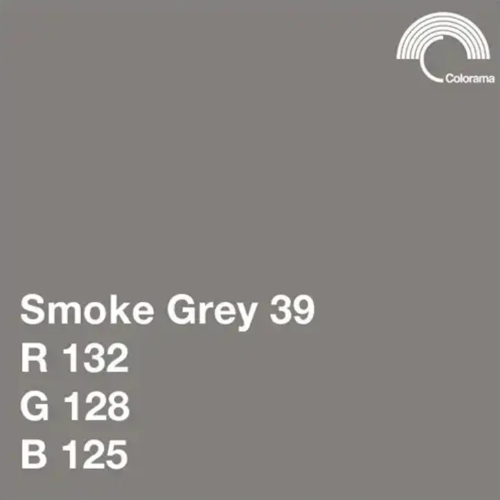 Colorama #439 Smoke Grey 3.55x30m