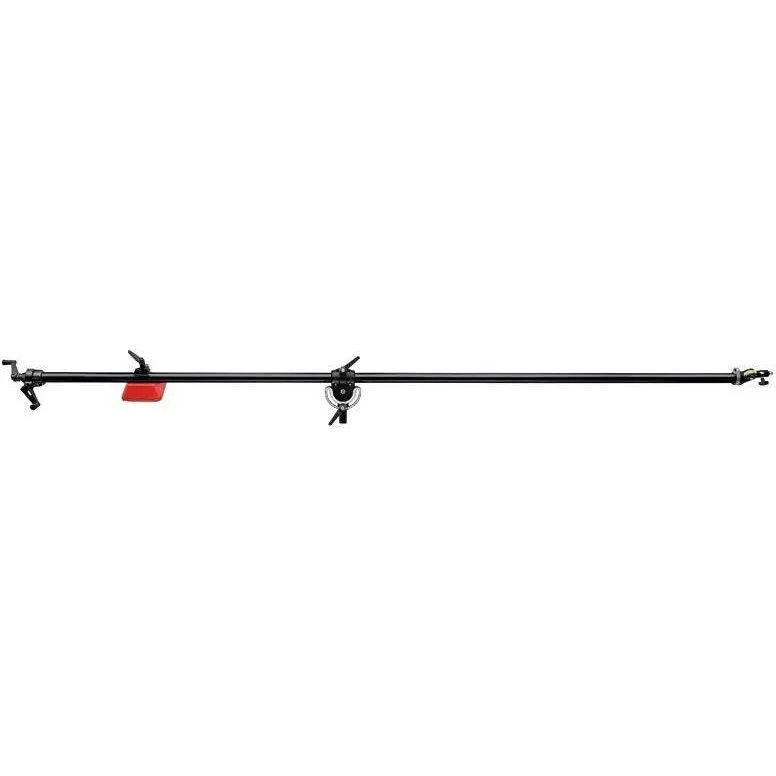 Manfrotto 025 Super Boom (24-270cm reach) + Manfrotto 023 L-Peso + Safety Wire