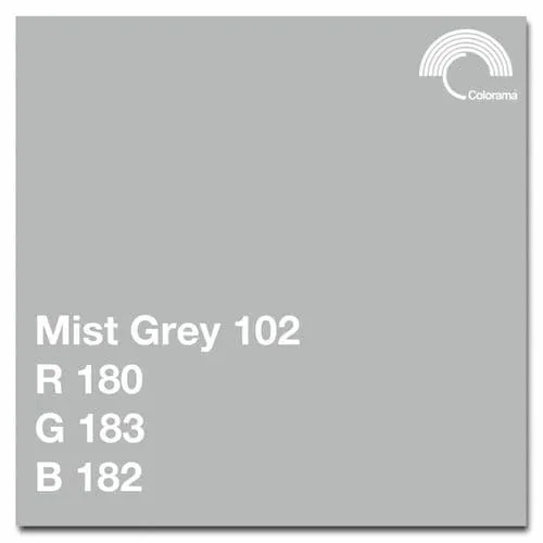 Colorama #1102 Mist Grey 2.72x11m