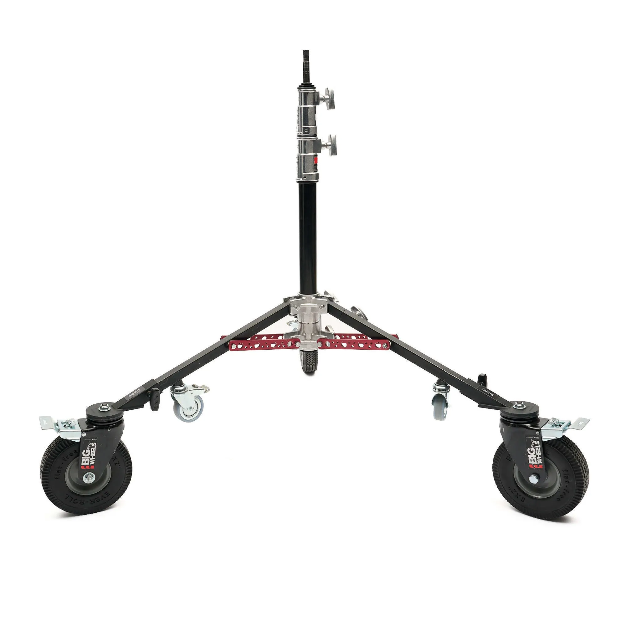 Monitor Stand + Big F'ing Wheels