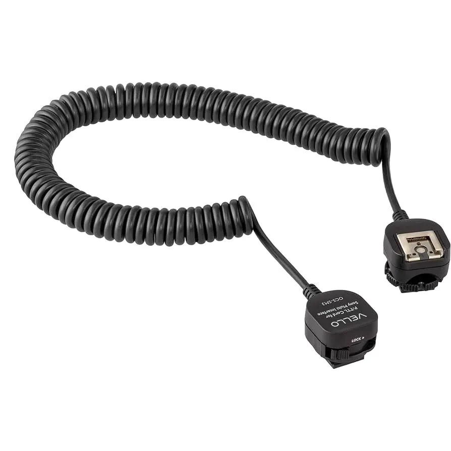 Vello Off-Camera TTL Flash Cord for Sony (3')