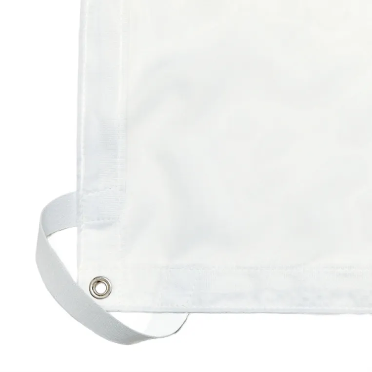 8x8' White Artificial Silk (1/4)