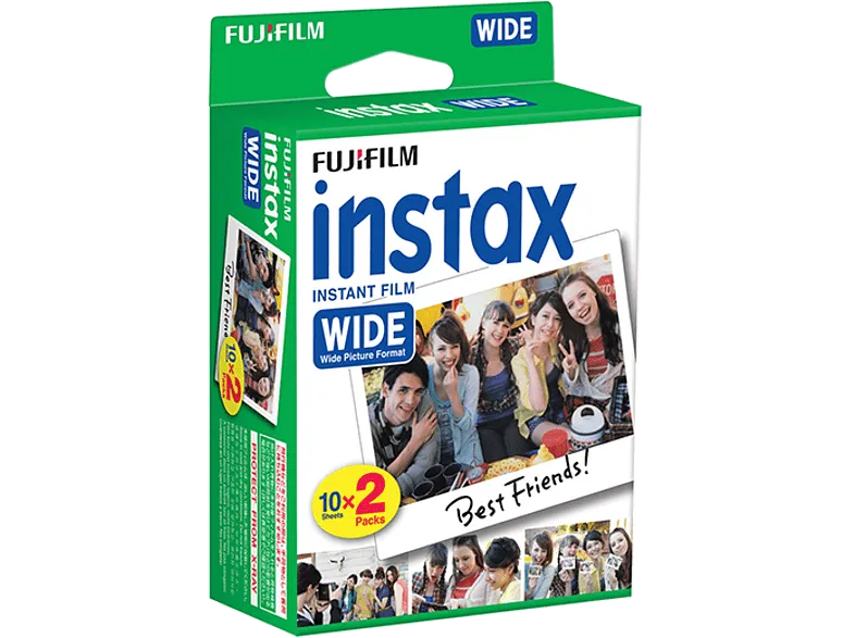 Fujifilm Instax Wide - 20 Pack