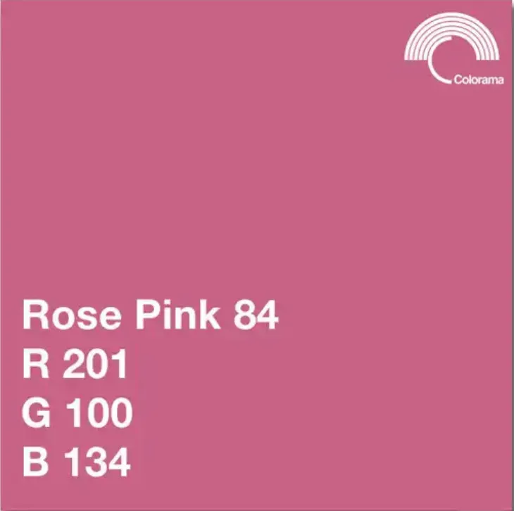 Colorama #184 Rose Pink 2.72x11m