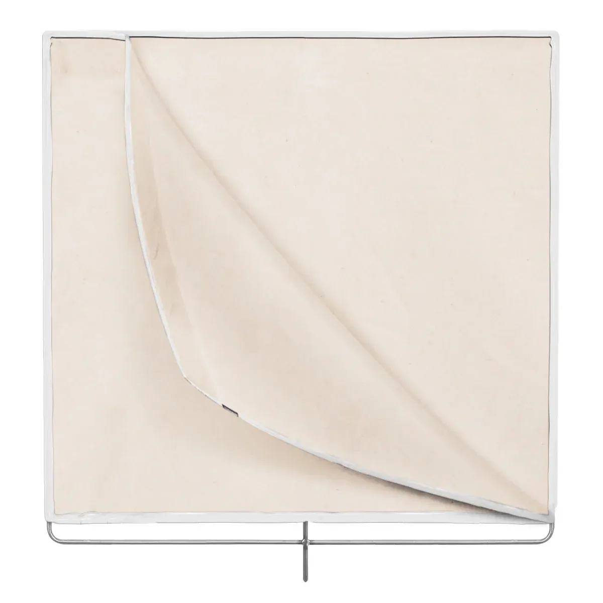 48x48" Unbleached Muslin Floppy Flag