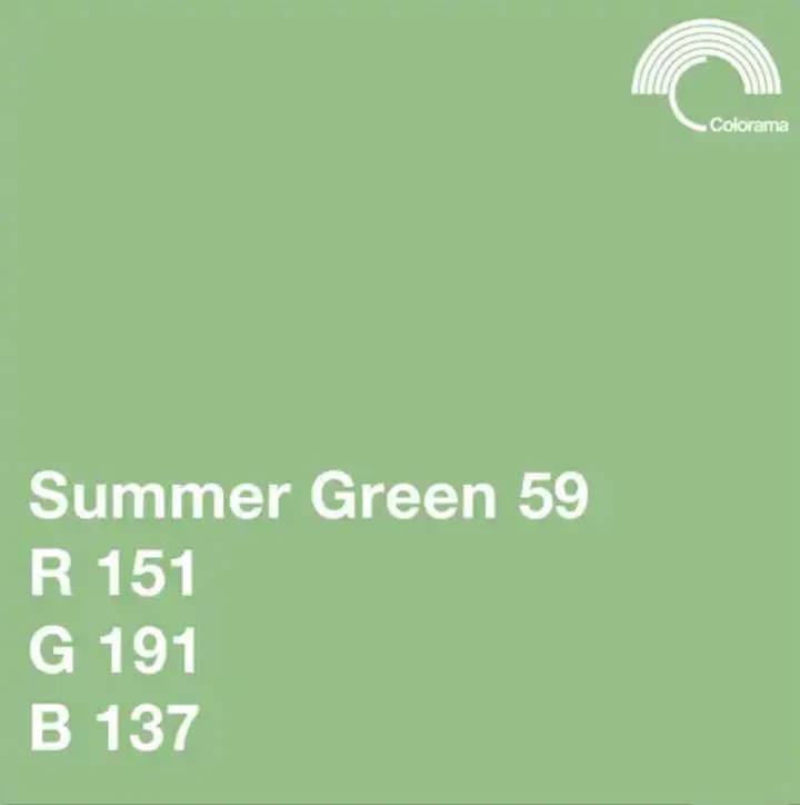 Colorama #159 Summer Green 2.72x11m