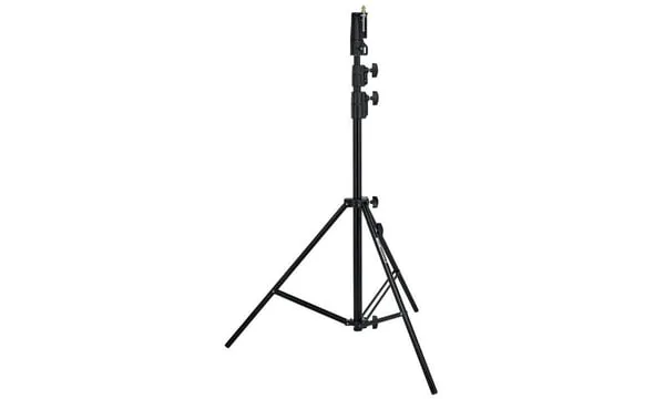 Manfrotto 007BU Senior Stand with Levelling Leg (Black) (124-315cm)