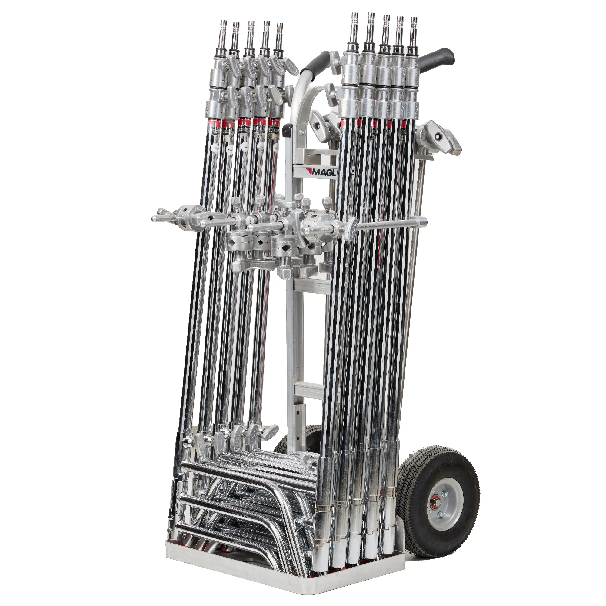 10x C-Stand 40" w/ Sliding Leg + Cart