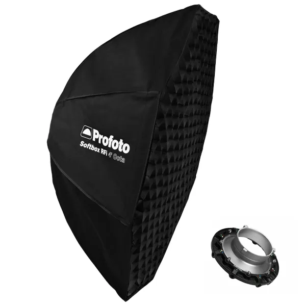 Profoto RFi Octa 4' + Bowens Speedring + Grid