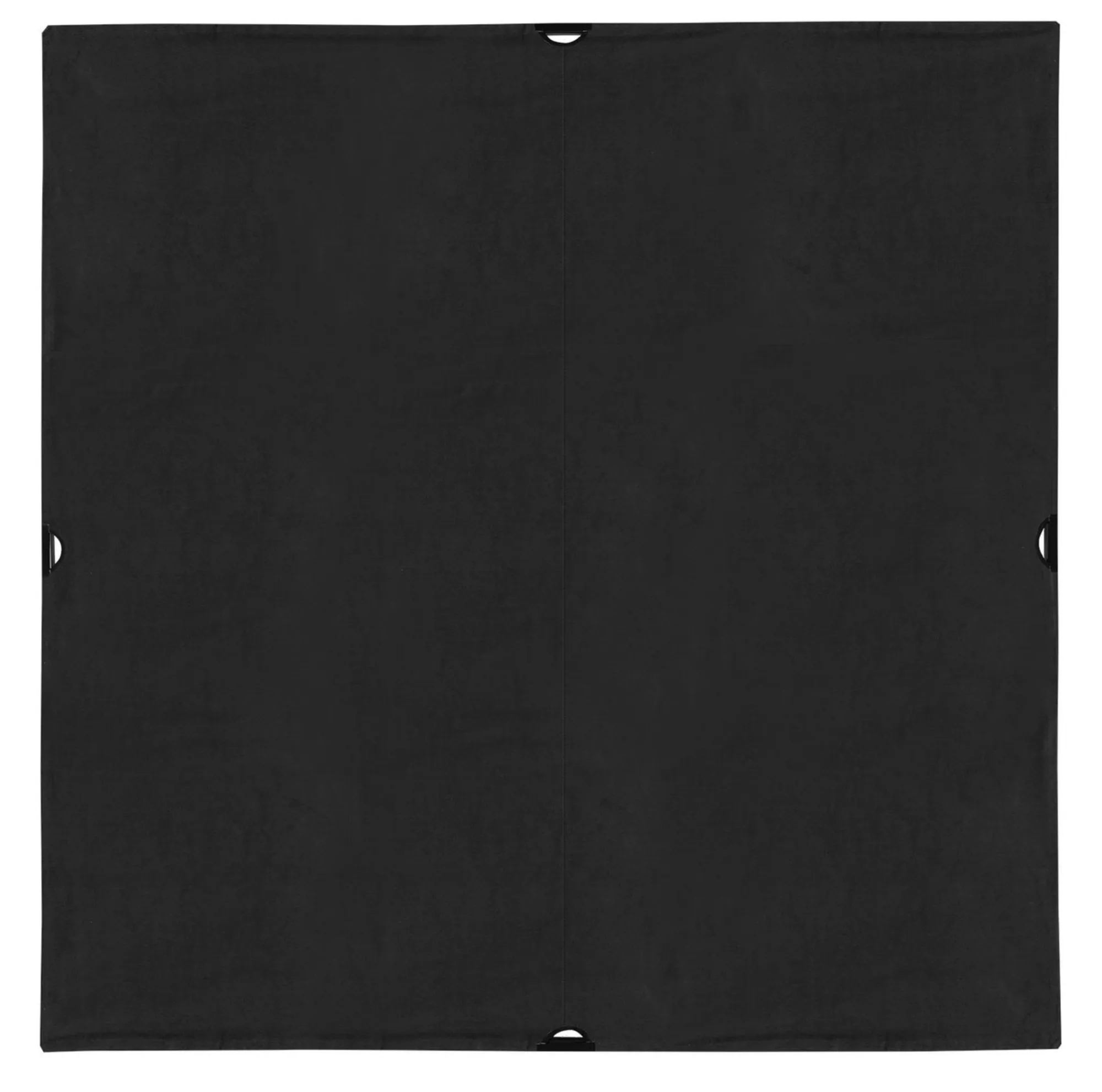 Scrim Jim Cine Black Solid Fabric (8x8')