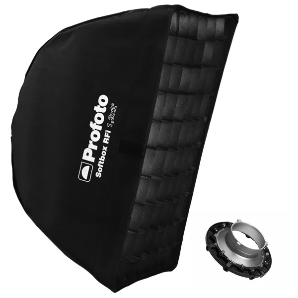 Profoto RFi 1.3x2' Softbox + Bowens Speedring + Grid