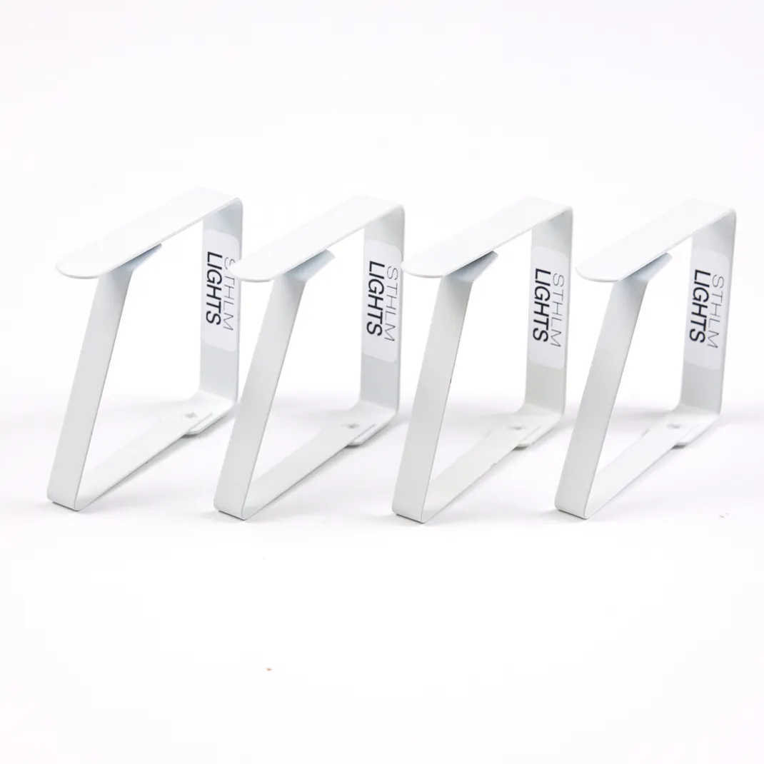 Tablecloth Clips White (Set of 4)