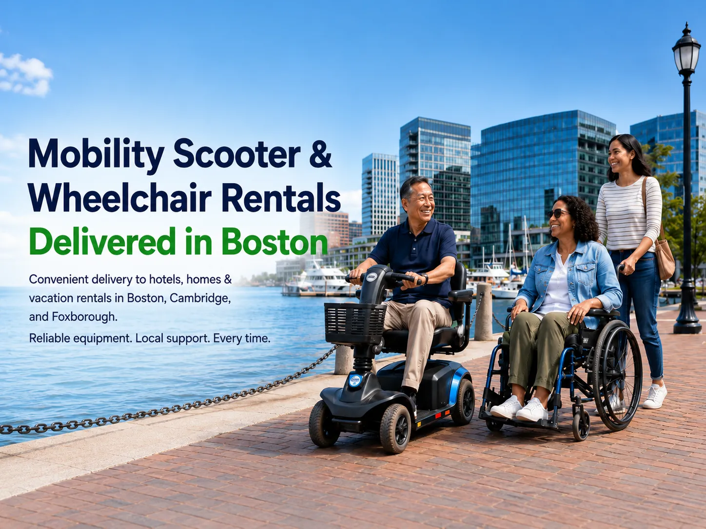 Boston Mobility Rentals | Wheelchair & Scooter Rentals