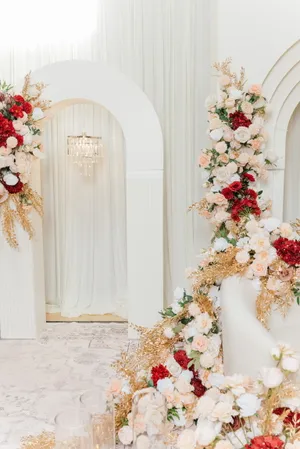 3D Arch Backdrop