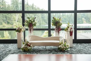 White Curve Sofa