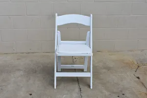 White Folding Chair - Heavy Duty