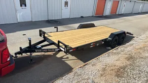 20ft Dove tail Flatbed with 12k Winch