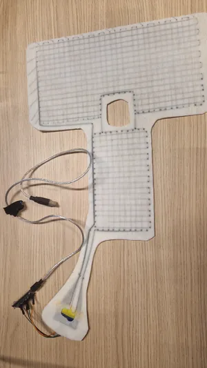 Robotic touch-sensitive skin