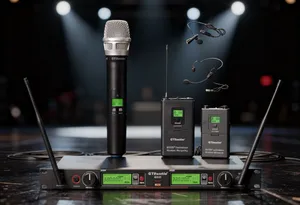  G-733 Wireless Microphone And Lavaliere Set