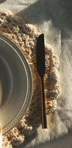 Set of 60 Pieces of Curated Gold Silverware