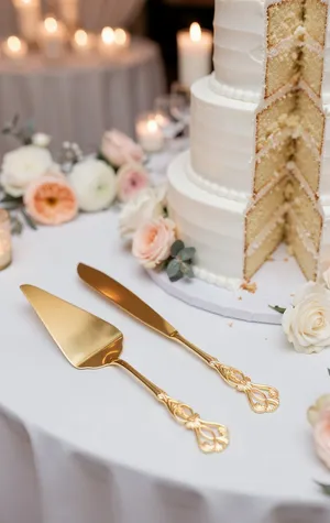 Vintage Cake Cutting Utensils
