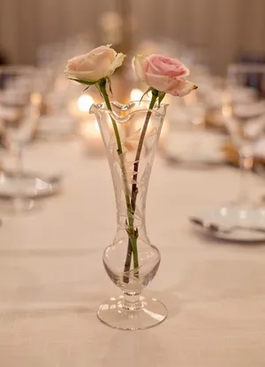 Tall Ornate Decorative Slim Vase