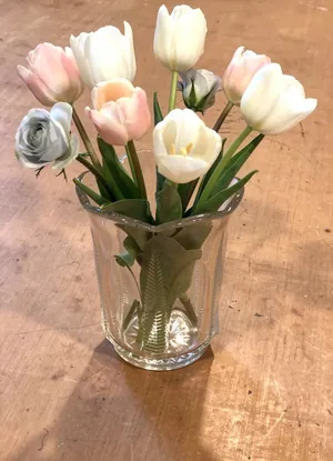 Sophisticated Clear Crystal Vase