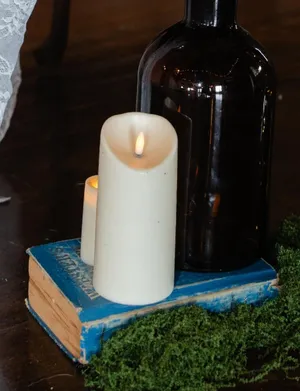 Set of 3 Statement Electric Candles (8 in, 6 in, 3 in)