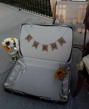 Vintage Red Suitcase